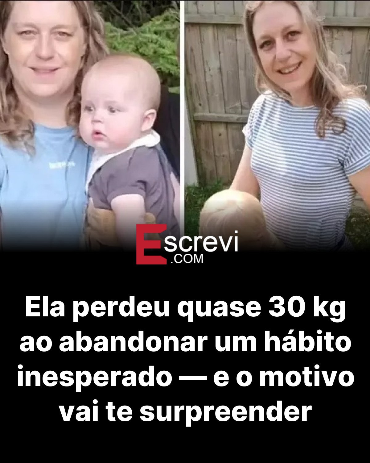 Ela perdeu quase 30 kg ao abandonar um hábito inesperado — e o motivo vai te surpreender card preto