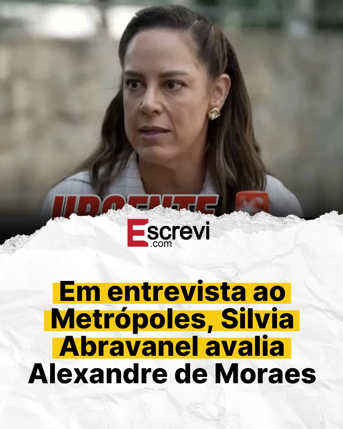 Em entrevista ao Metrópoles, Silvia Abravanel avalia Alexandre de Moraes card branco