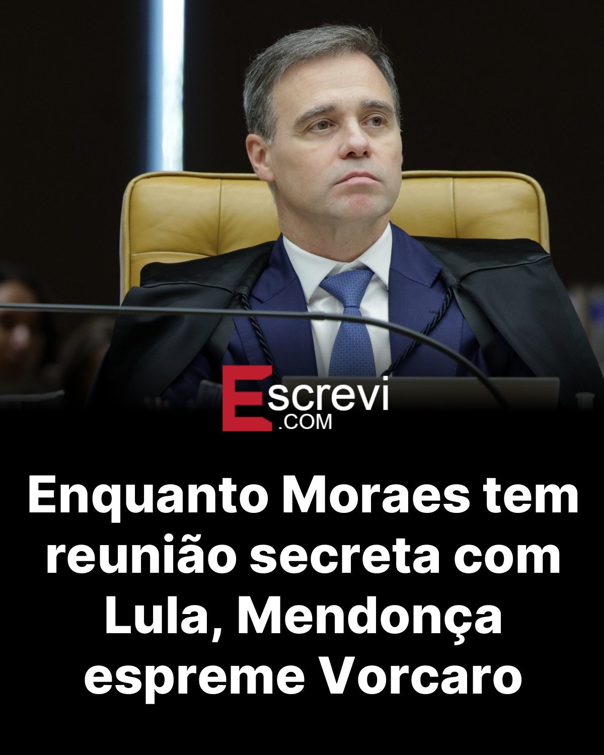 Enquanto Moraes tem reunião secreta com Lula, Mendonça espreme Vorcaro card preto