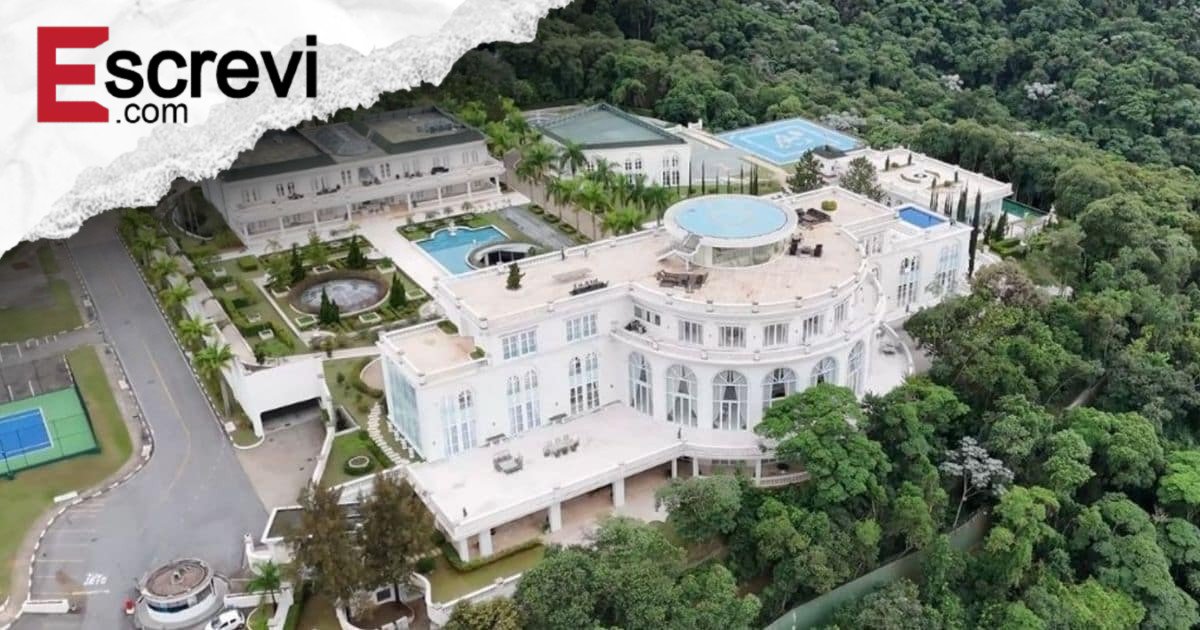 Essa mansão de R$1 bilhão no Brasil parece um palácio — e poucos sabem quem mora nela imagem principal