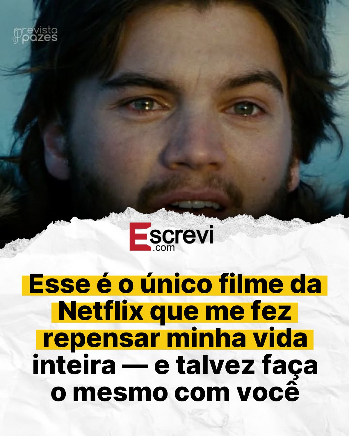 Esse é o único filme da Netflix que me fez repensar minha vida inteira — e talvez faça o mesmo com você card branco