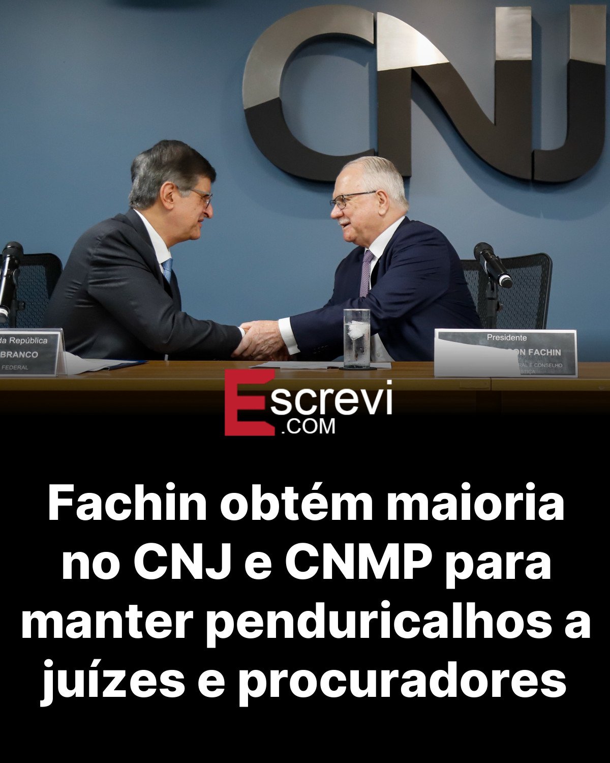 Fachin obtém maioria no CNJ e CNMP para manter penduricalhos a juízes e procuradores card preto