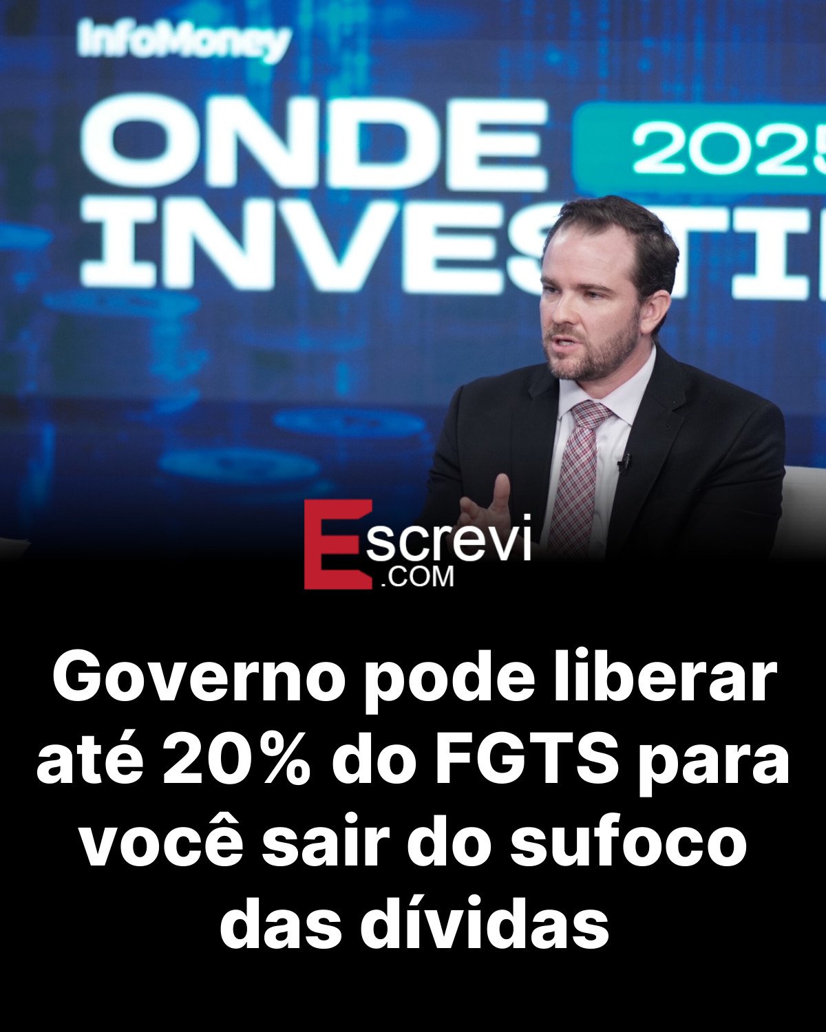 Governo pode liberar até 20% do FGTS para você sair do sufoco das dívidas card preto