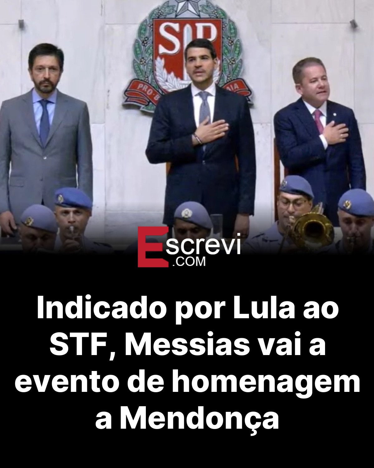 Indicado por Lula ao STF, Messias vai a evento de homenagem a Mendonça card preto