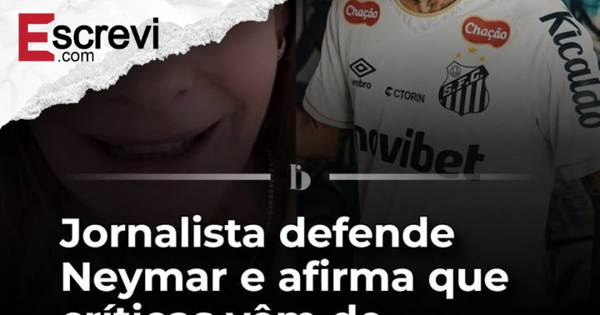 Jornalista causa revolta ao defender Neymar e atacar críticas de “mulheres mal-amadas e sem homem” imagem principal