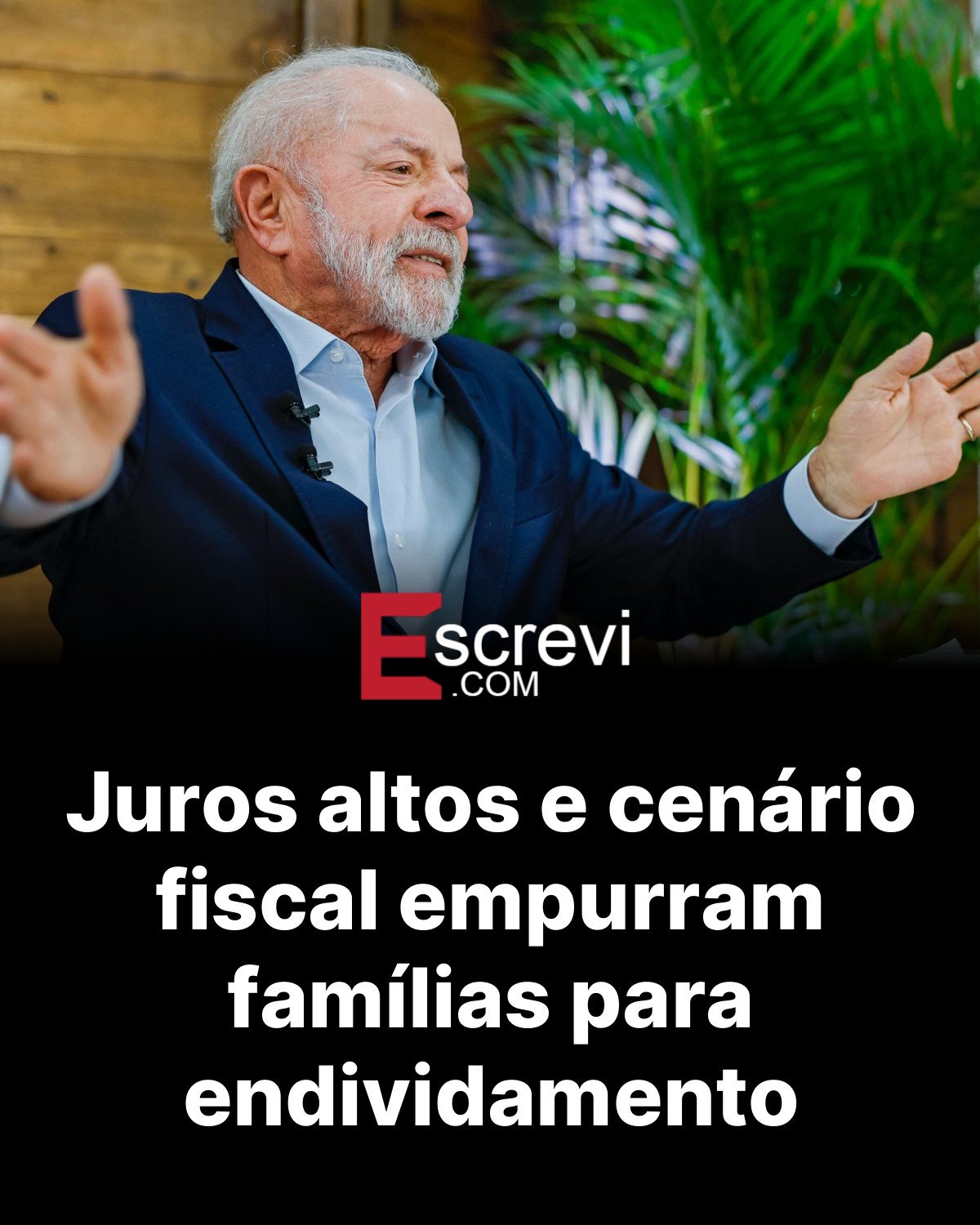 Juros altos e cenário fiscal empurram famílias para endividamento card preto