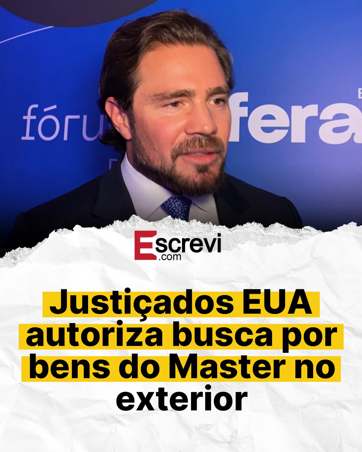 Justiçados EUA autoriza busca por bens do Master no exterior card branco