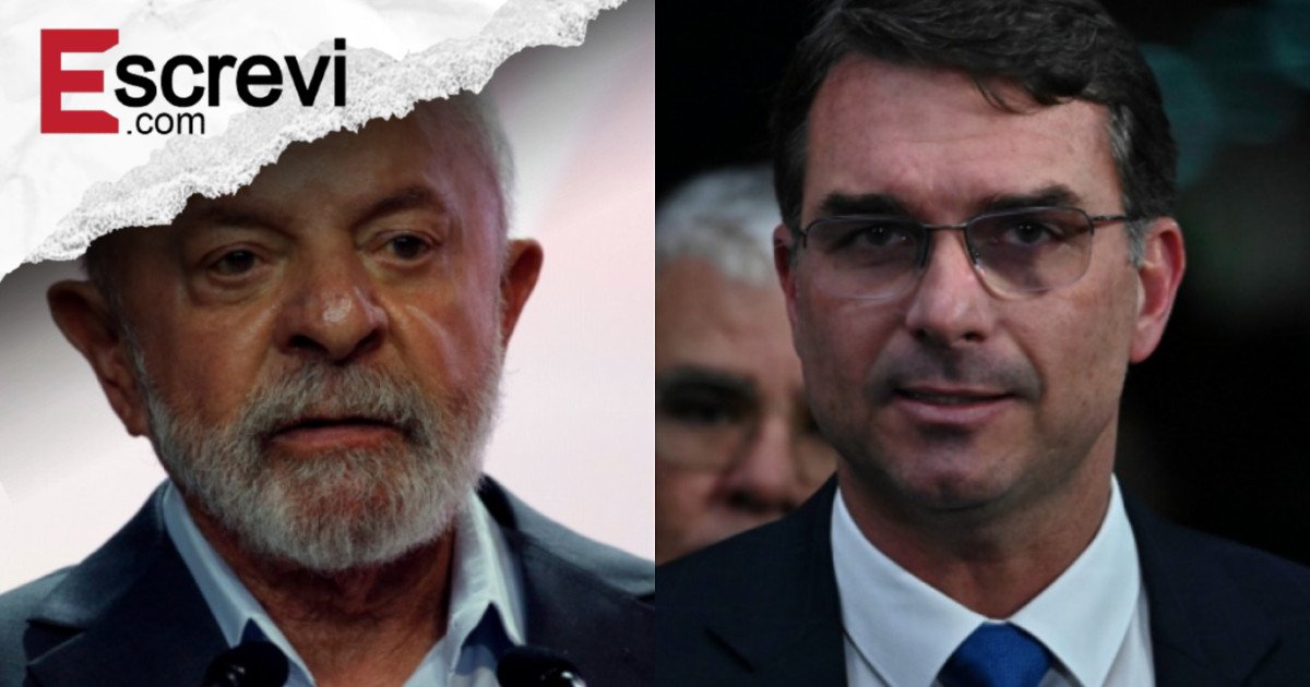 Lula sempre preferiu o vermelho ao verde e amarelo, diz Flávio Bolsonaro imagem principal