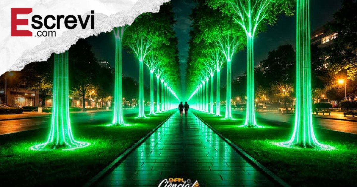 Madeira que brilha no escuro: fungos bioluminescentes inspiram nova geração de materiais sustentáveis imagem principal