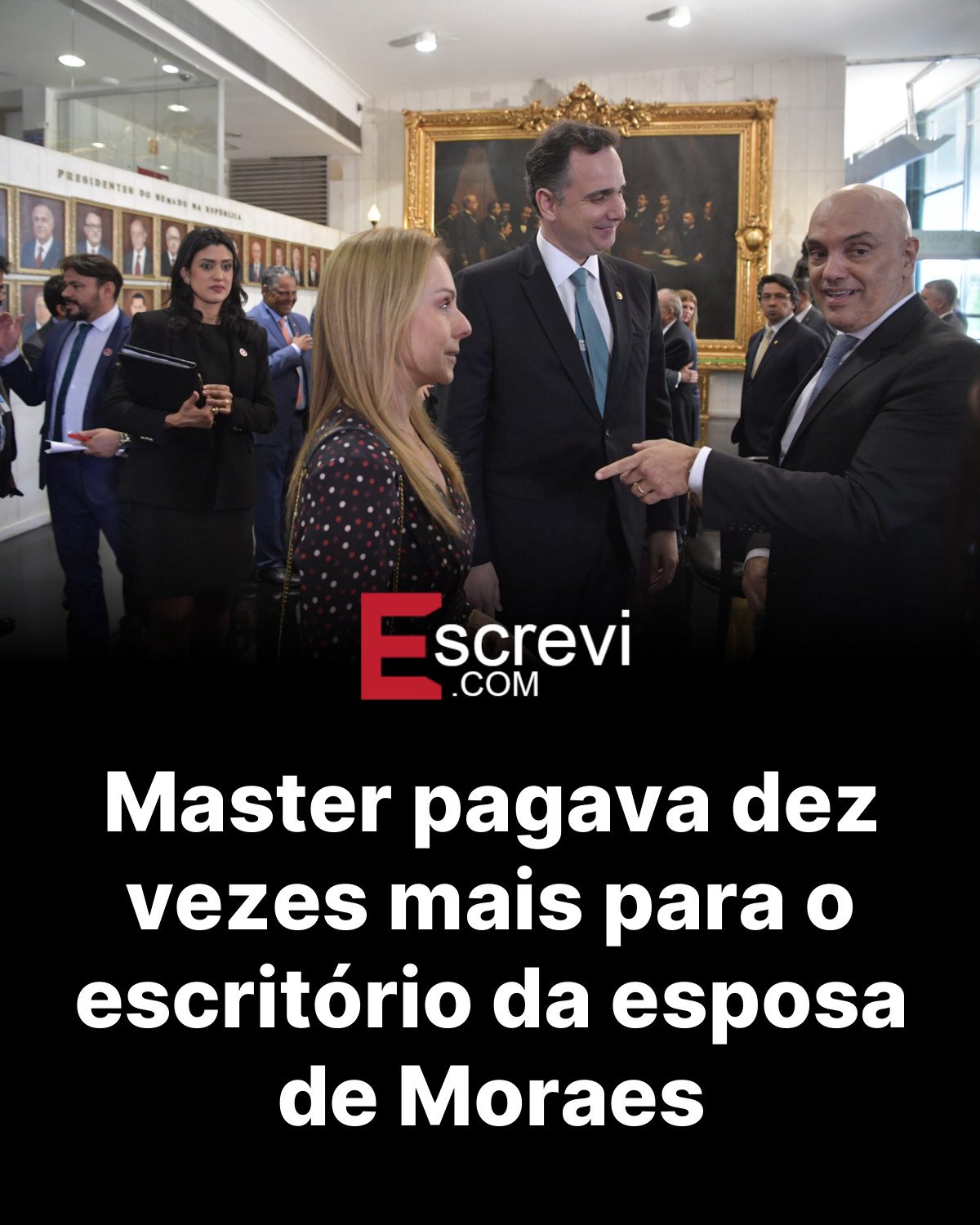 Master pagava dez vezes mais para o escritório da esposa de Moraes card preto