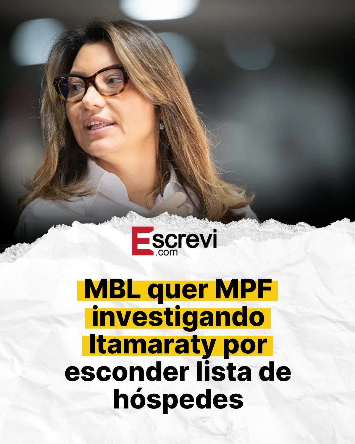 MBL quer MPF investigando Itamaraty por esconder lista de hóspedes card branco