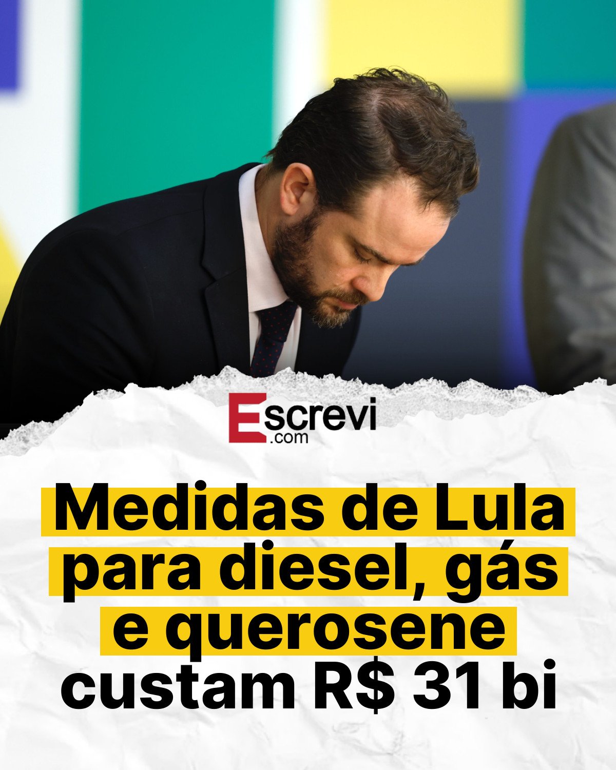 Medidas de Lula para diesel, gás e querosene custam R$ 31 bi card branco