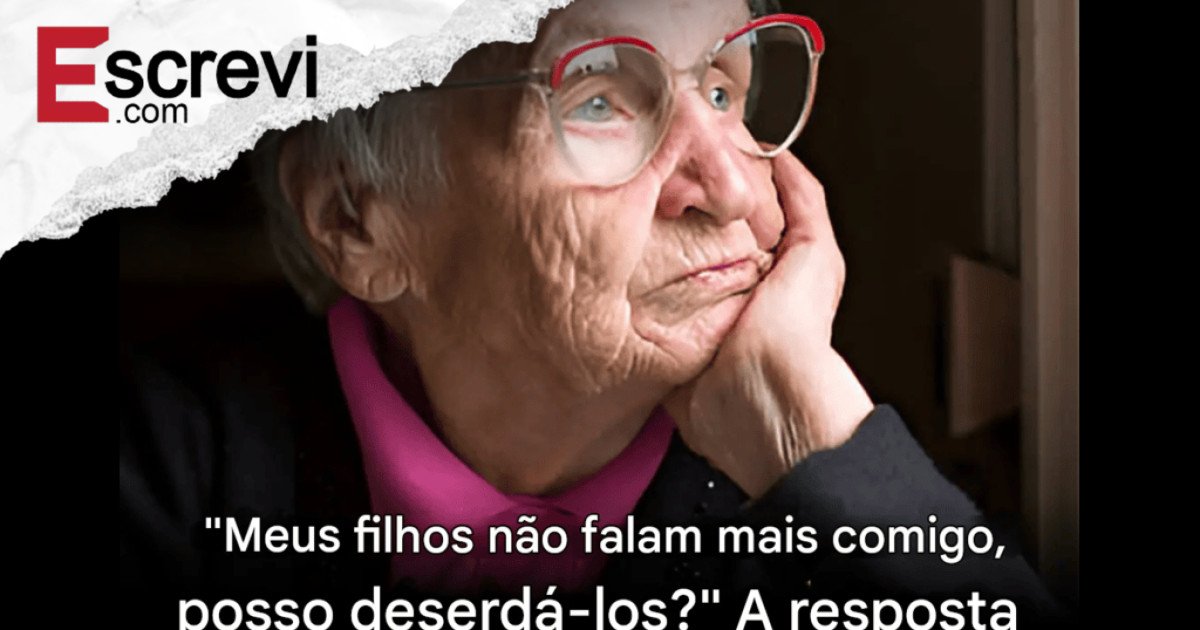 Meus filhos me deram as costas, posso excluí imagem principal