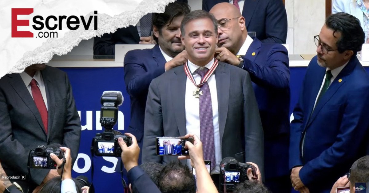 Ministro André Mendonça recebe Colar de Honra ao Mérito em sessão solene na Alesp com presença de Tarcísio e Nunes imagem principal