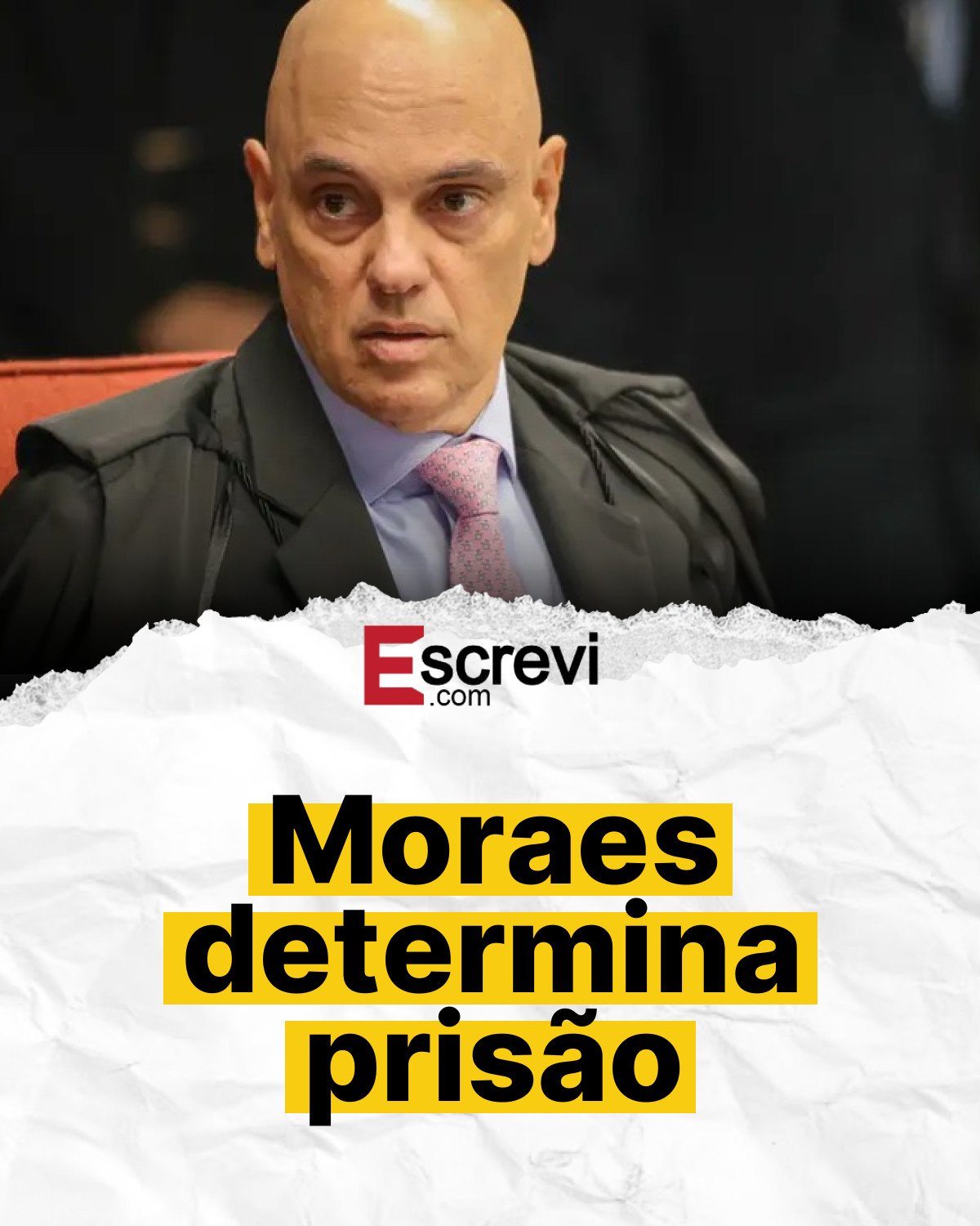 Moraes determina prisão card branco