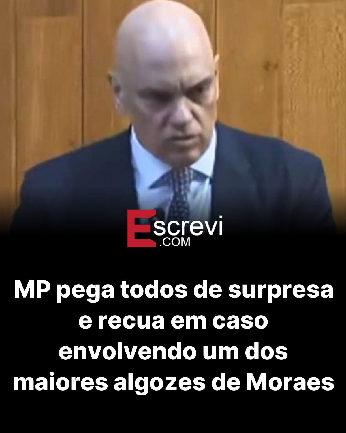 MP pega todos de surpresa e recua em caso envolvendo um dos maiores algozes de Moraes card preto