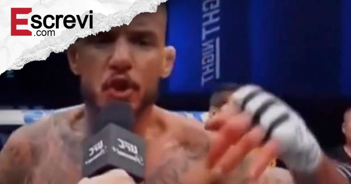 No UFC, brasileiro brilha e faz discurso épico sobre as eleições (veja o vídeo) imagem principal