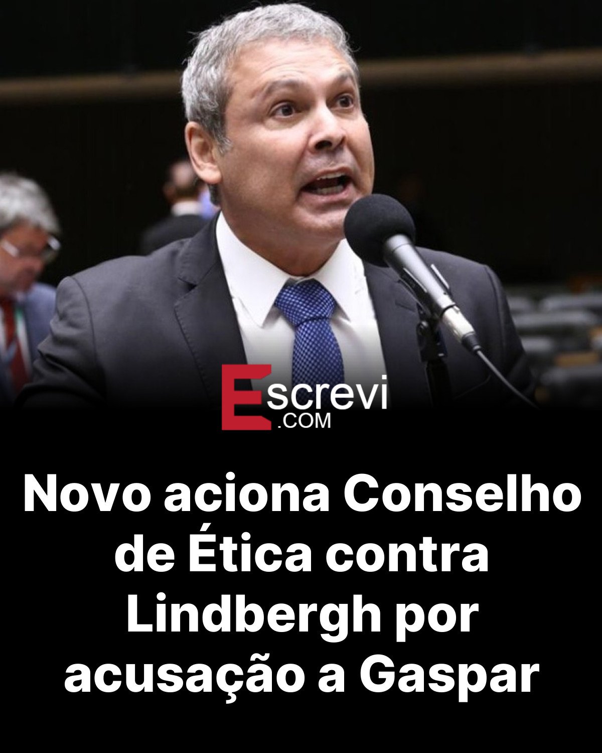 Novo aciona Conselho de Ética contra Lindbergh por acusação a Gaspar card preto