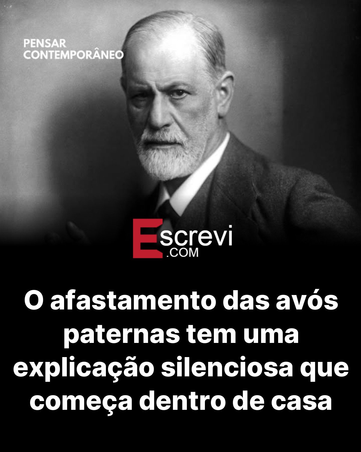 O afastamento das avós paternas tem uma explicação silenciosa que começa dentro de casa card preto