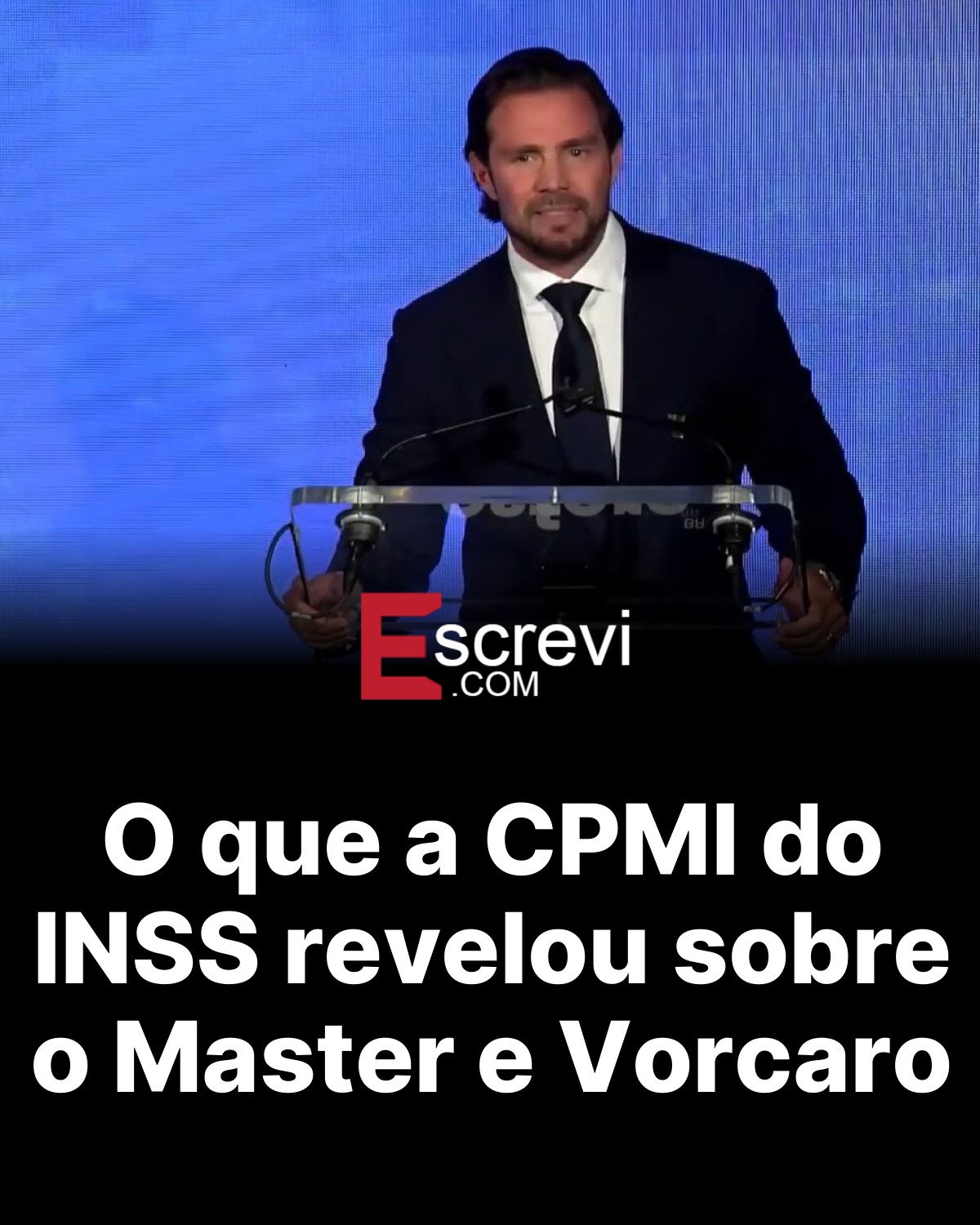 O que a CPMI do INSS revelou sobre o Master e Vorcaro card preto