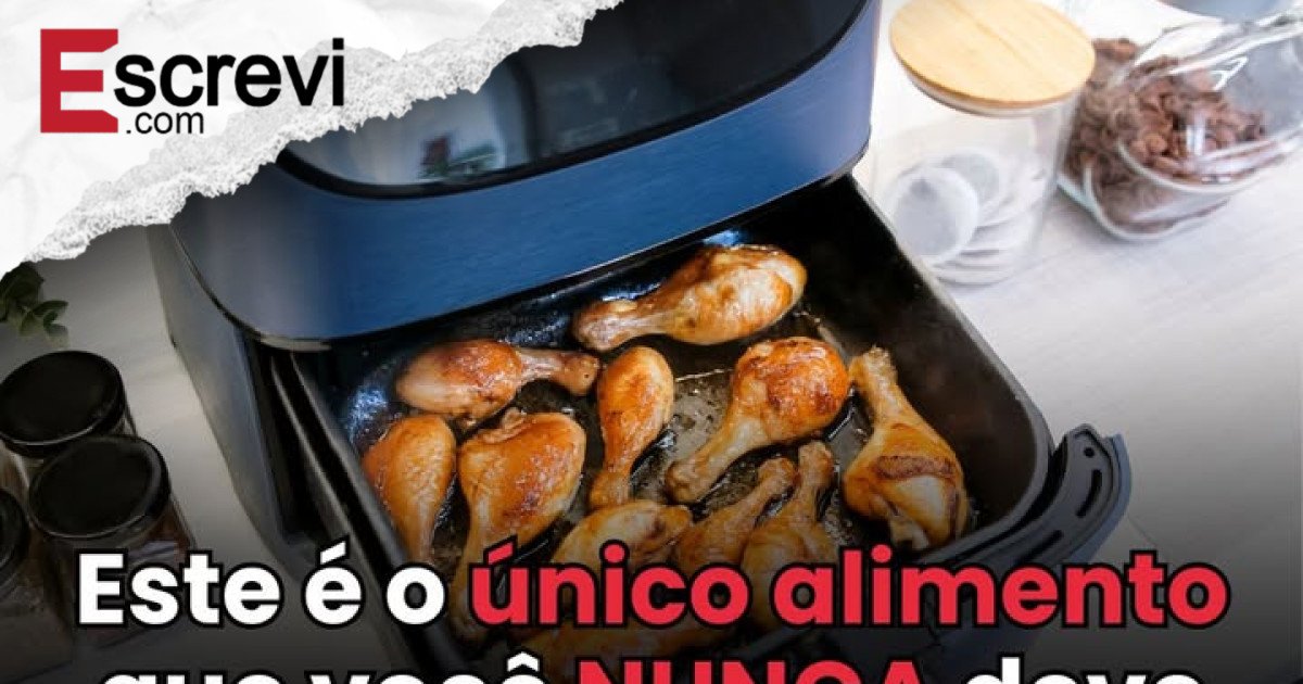 O único alimento que você nunca deve colocar na air fryer, segundo especialistas imagem principal