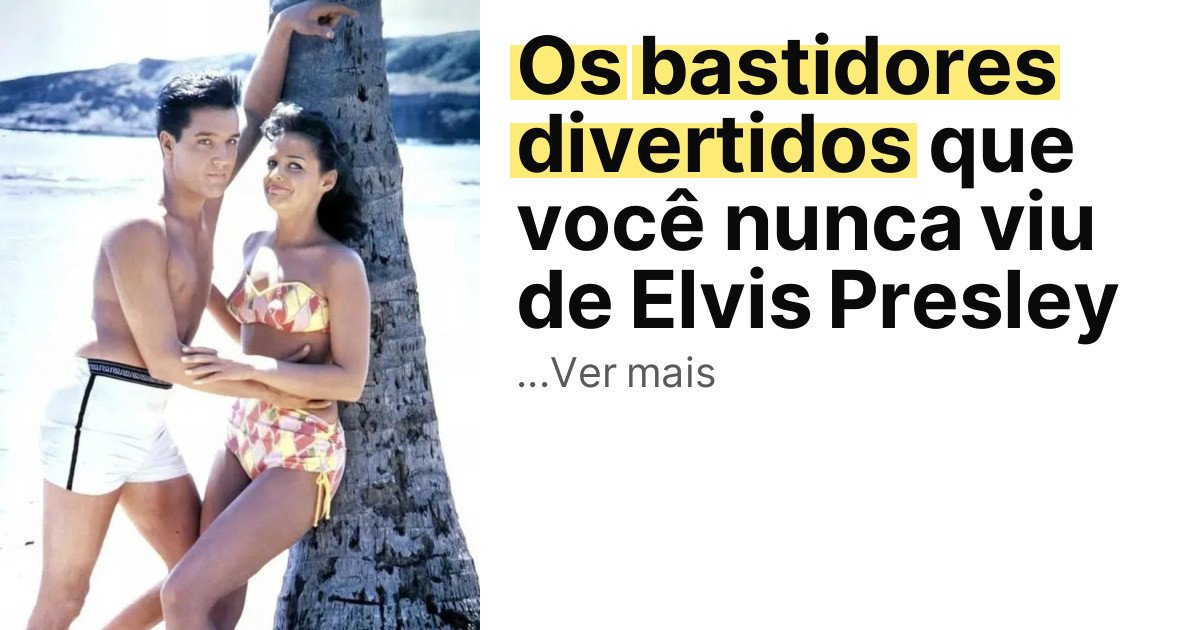 Os bastidores divertidos que você nunca viu de Elvis Presley imagem principal