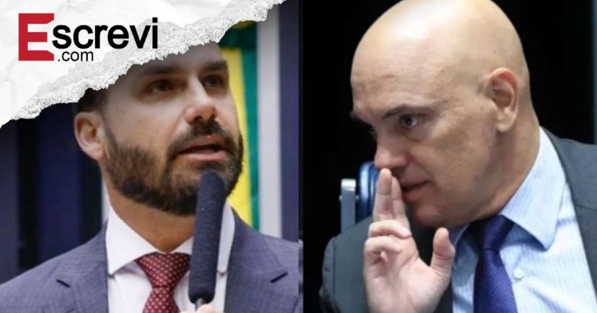 Petista “surta” e aciona Moraes para extradição e prisão de Eduardo imagem principal