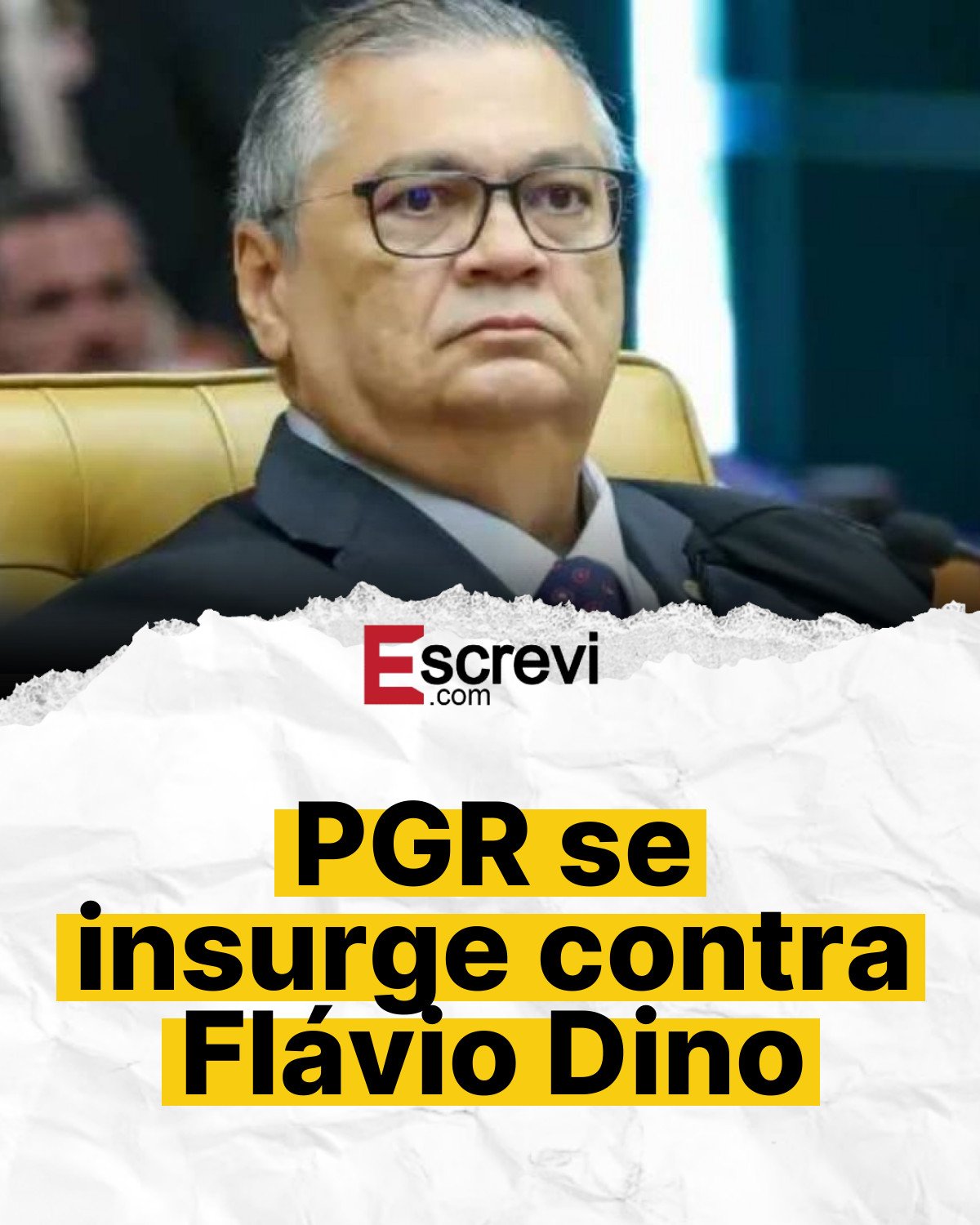 PGR se insurge contra Flávio Dino card branco