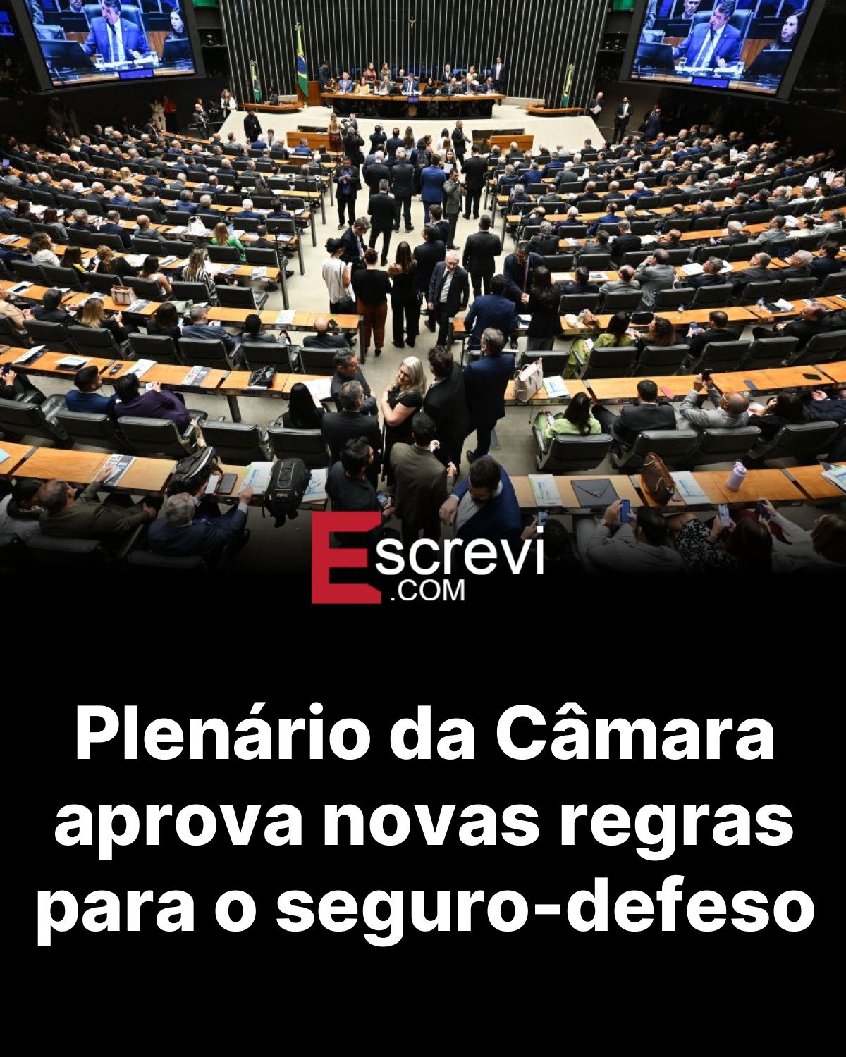 Plenário da Câmara aprova novas regras para o seguro-defeso card preto