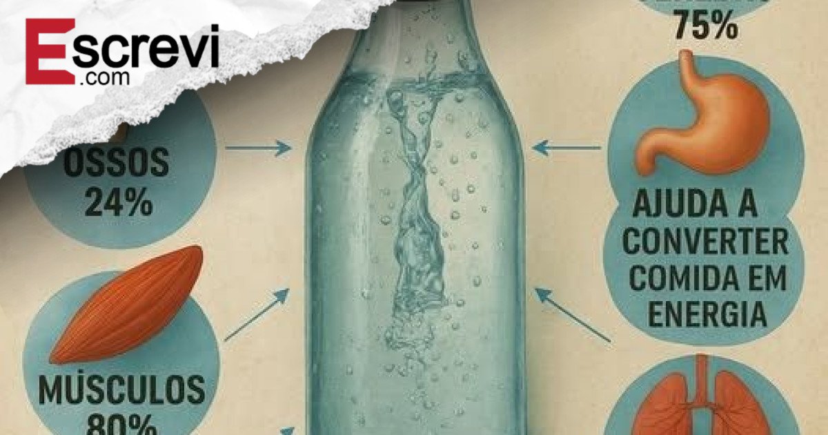 Por que você precisa de água: energia, músculos, pele e pulmões em ação imagem principal