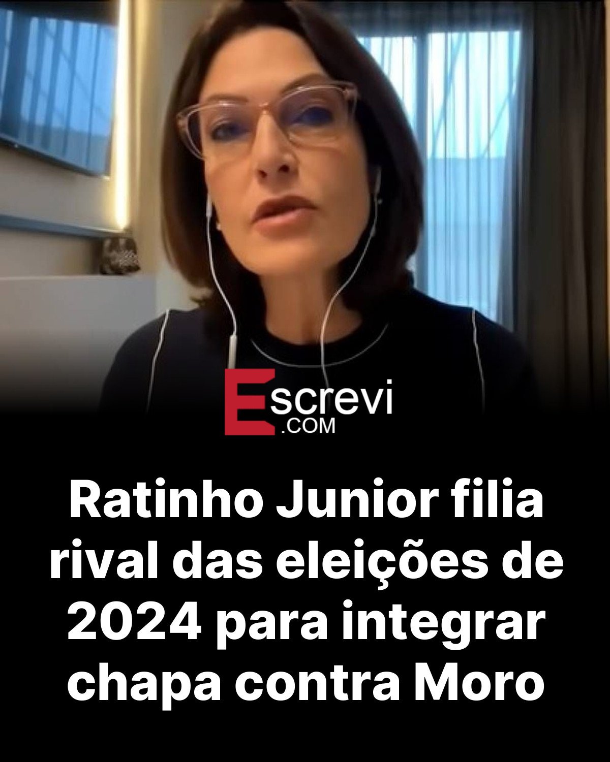 Ratinho Junior filia rival das eleições de 2024 para integrar chapa contra Moro card preto