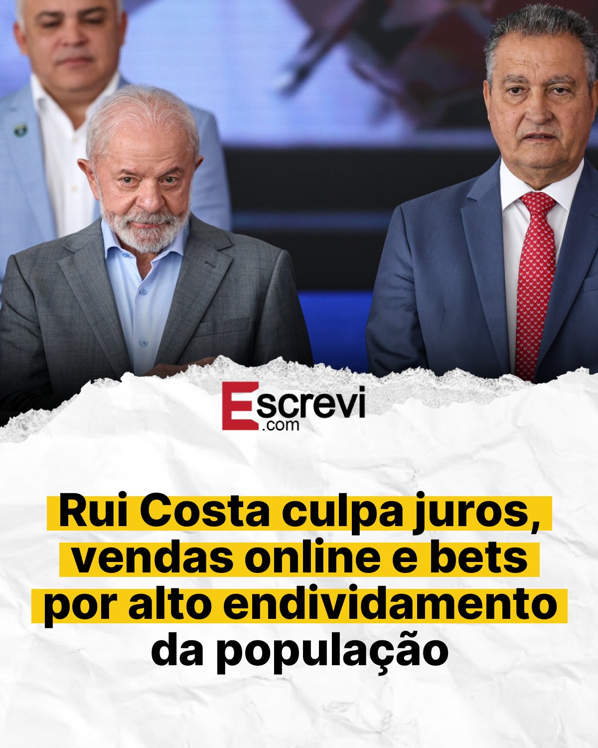 Rui Costa culpa juros, vendas online e bets por alto endividamento da população card branco