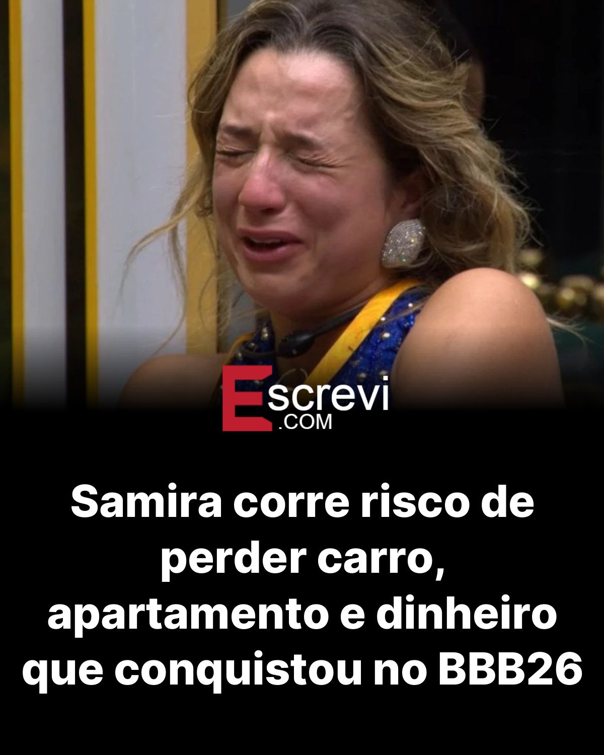Samira corre risco de perder carro, apartamento e dinheiro que conquistou no BBB26 card preto