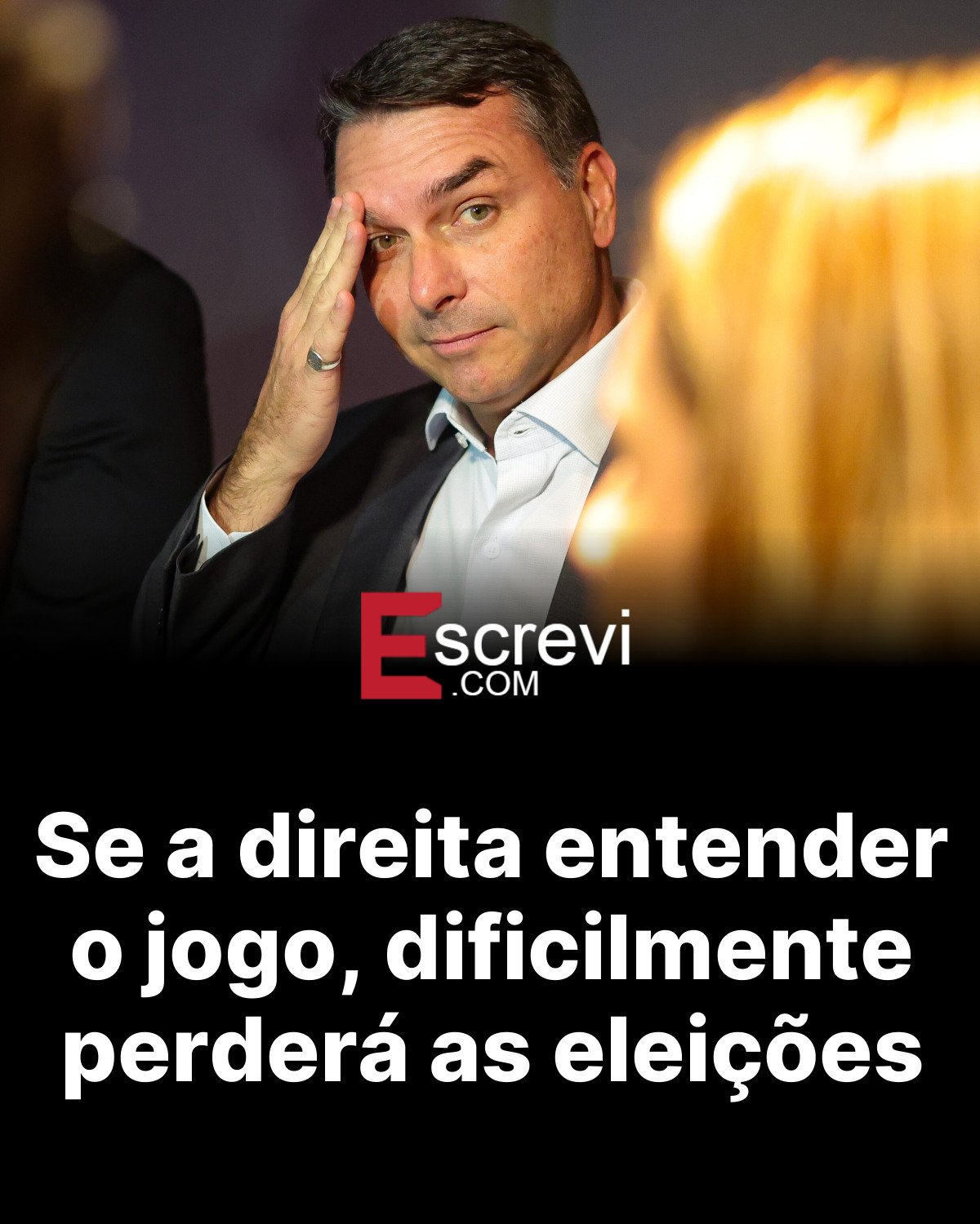 Se a direita entender o jogo, dificilmente perderá as eleições card preto