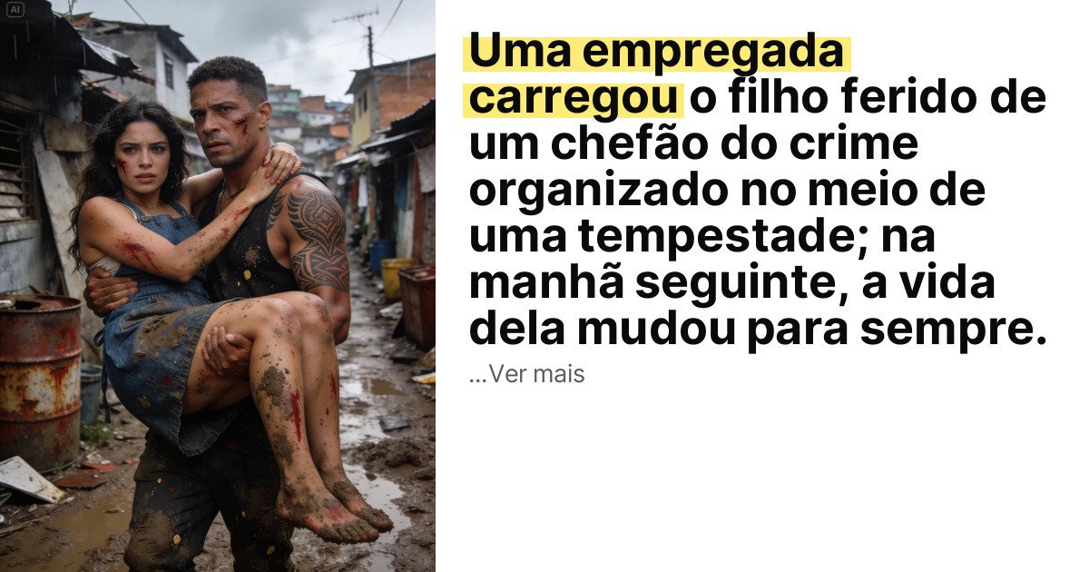Uma empregada carregou o filho ferido de um chefão do crime organizado no meio de uma tempestade; na manhã seguinte, a vida dela mudou para sempre. imagem principal