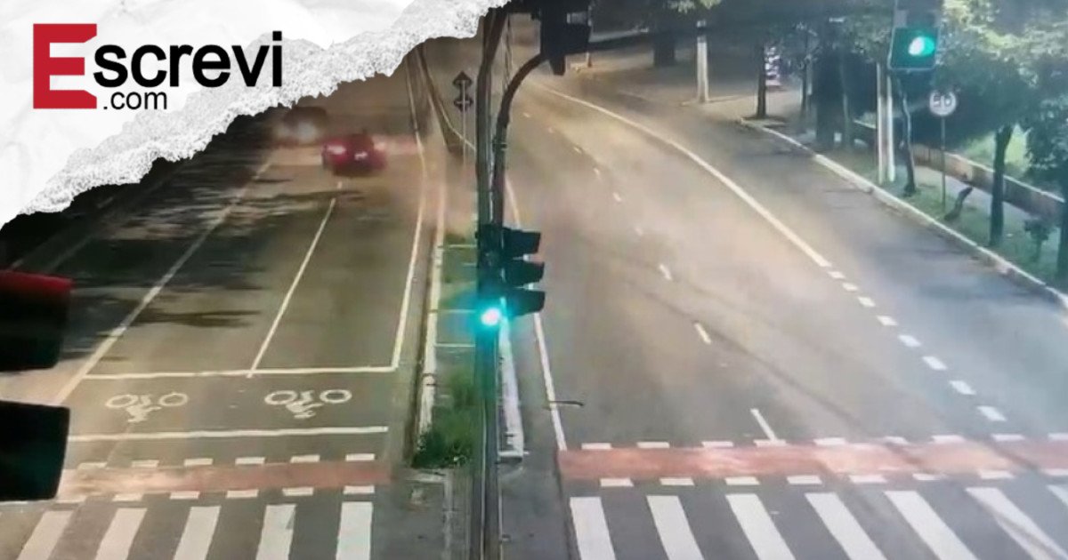 Vídeo mostra batida de Porsche na contramão na zona leste de SP; assista imagem principal