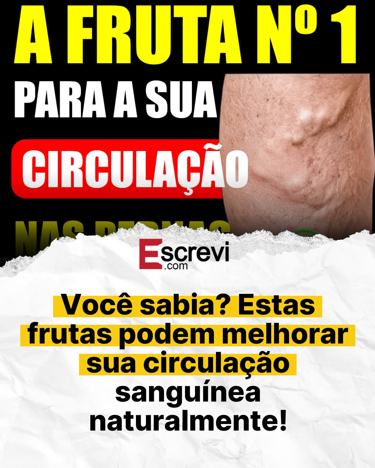 Você sabia? Estas frutas podem melhorar sua circulação sanguínea naturalmente! card branco