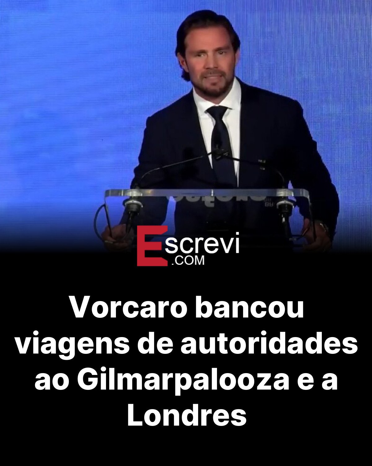 Vorcaro bancou viagens de autoridades ao Gilmarpalooza e a Londres card preto