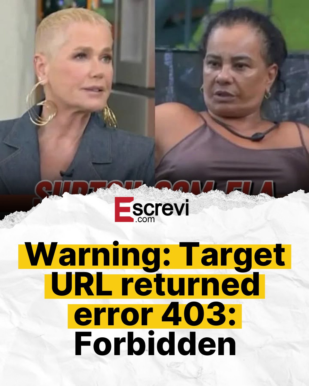 Warning: Target URL returned error 403: Forbidden card branco