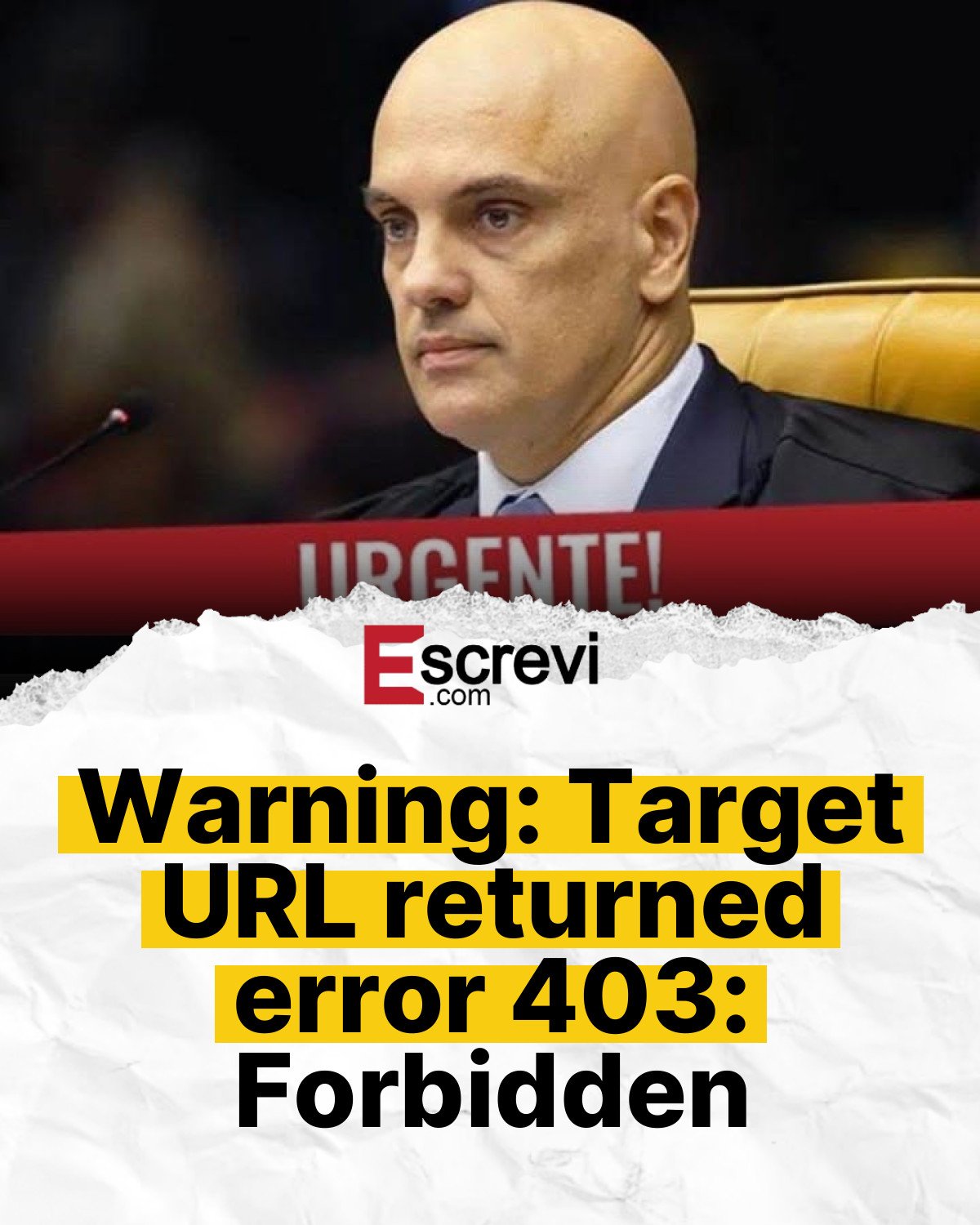 Warning: Target URL returned error 403: Forbidden card branco
